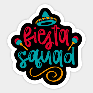 Fiesta Squad Sticker